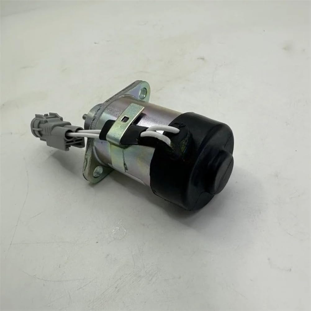 Diesel Engine Fuel Stop Solenoid PS41CZ379, 29-70345-00, 297034500, Compatible with Vector 1350, Excavator Replacement Parts