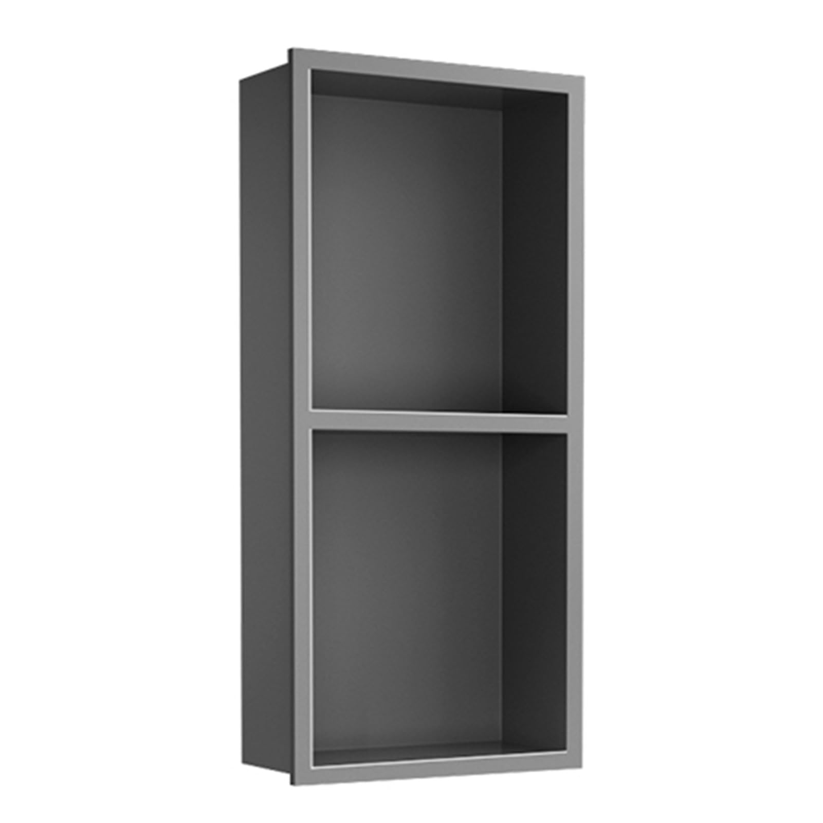 QUSYZD 304 Stainless Steel Shower Niche, Waterproof Embedded Wet Room, Shampoo Toiletries Storage Wall Recess, Home Living Room Bedroom Bathroom Shelves,Red-70x28x12.5CM/27.56x11.03x4.93in