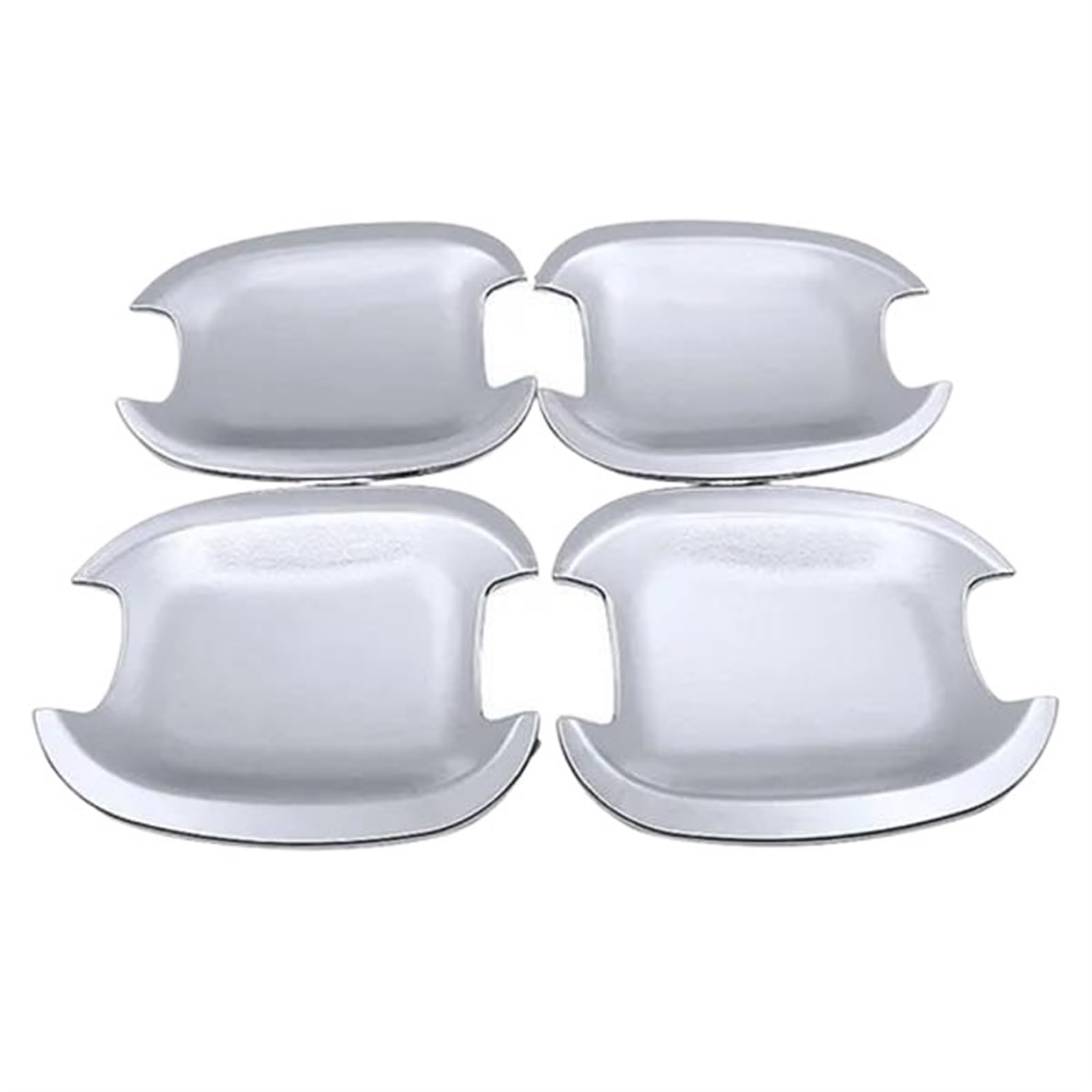 Lzbzhb Bowl 4 Door Car Exterior Outsidedoor Handle For For Cruze For Daewoo For Lacetti 2008~2015 For J300 Chrome Door Handle Cover Exterior Trim Car Cap Accessories(Bowl 4 Door)