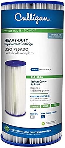 Cartucho reemplazo de sedimentos Culligan R50-BBSA Nivel 1 50 micrones, R50-BBSA, 0 volts