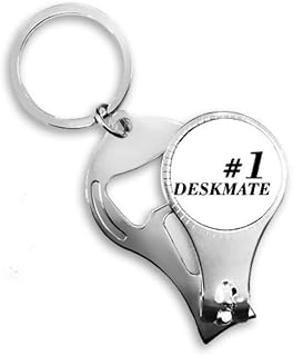 Número 1 Deskmate Temporada de Formatura Anel Alicate de Unha Chaveiro Abridor de Garrafas