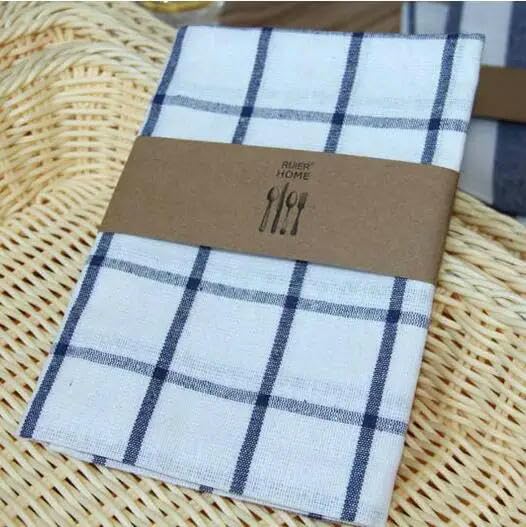 40 x 60 cm 3/6/12/24 szt. Buffalo Plaid serwetki paski bawełniane lniane serwetki tkanina serwetka stołowa miękka zmywalna na stół maty maty podkładki