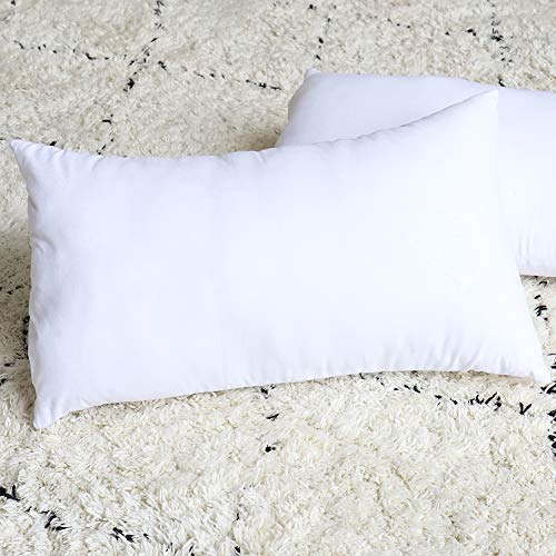 Hippih 12X20 Pillow Inserts, Decorative Throw Pillow Inserts, Pillow Form Insert Indoor Couch Pillows For Sofa, Bed #TOP6