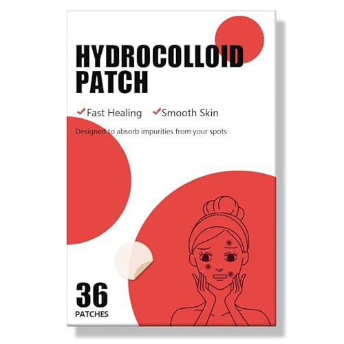 ANNISHER Pimple Patch for Face Daytime Invisible Overnight Hydrocolloid Acne Patches for Shrinking Zits, Blemishes, Whiteheads, 3 Pieces