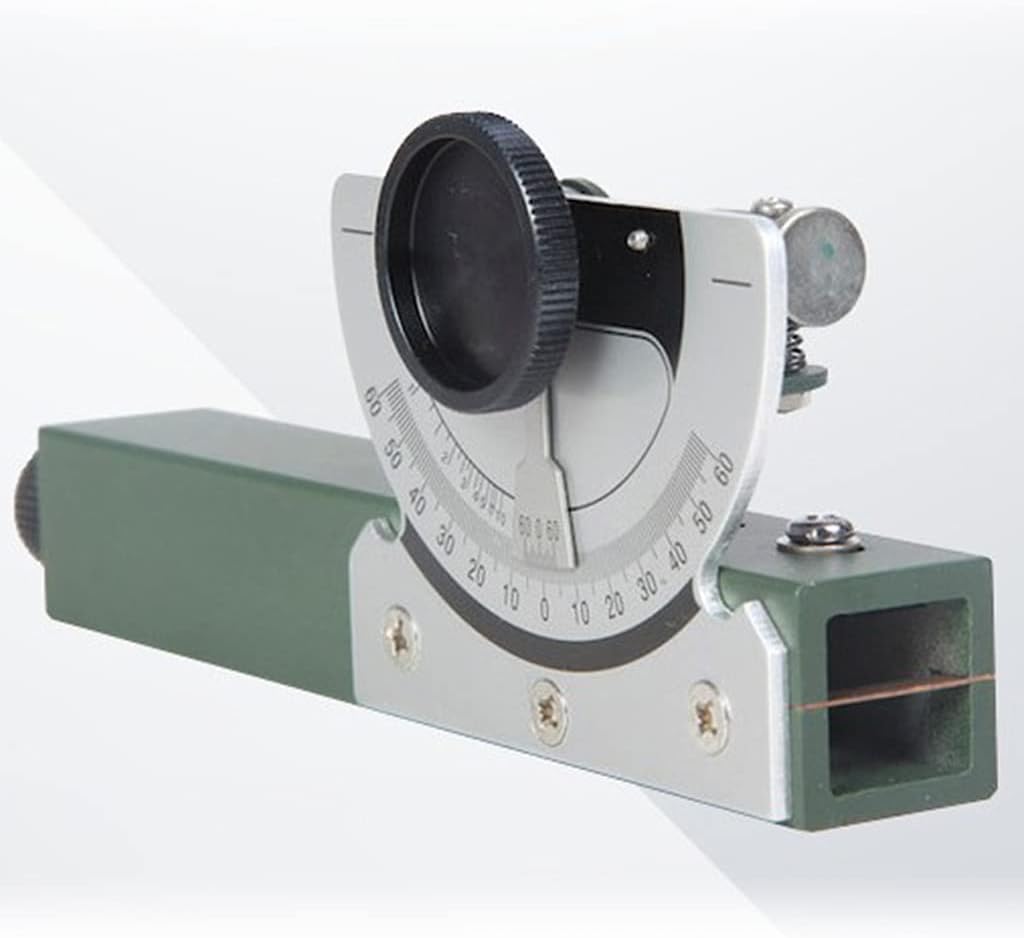 Lily Brown Portable Leveling Instrument Hand-Held Horizontal Slope Height Difference Inclination Angle Diameter 60mm Leveling Instrument