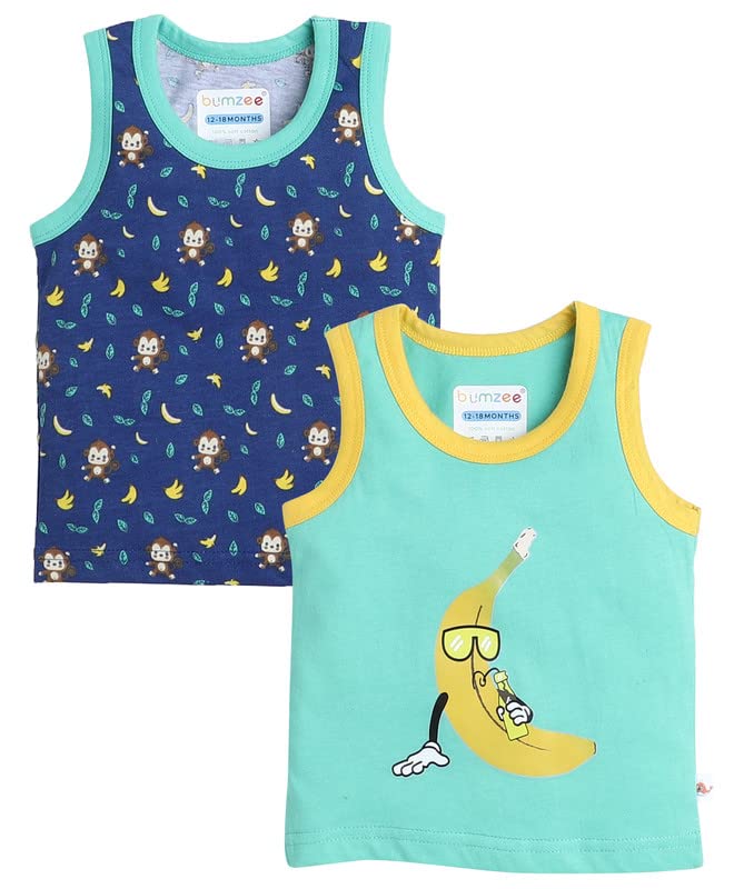 BUMZEE Jungen-T-Shirt aus Baumwolle, normale Passform