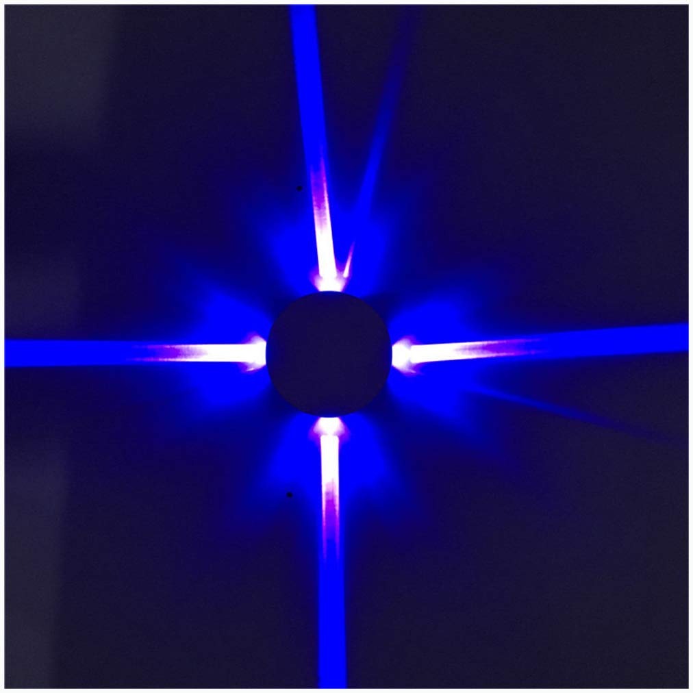 Elimina la oscuridad monótona con la luz de decoración de pared LED azul