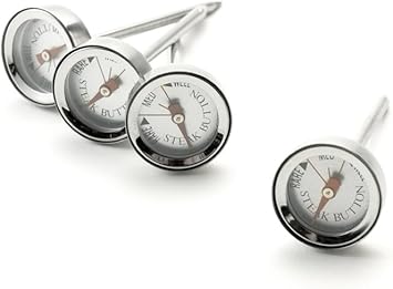 Review Charcoal Companion CC9025 Reusable Steak Button Thermometer Set (4 Included) Review Charcoal Companion CC9025 Reusable Steak Button Thermometer Set (4 Included)