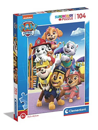 Puzzle Clementoni Paw Patrol 104 pièces Motif Dessins - vue 2