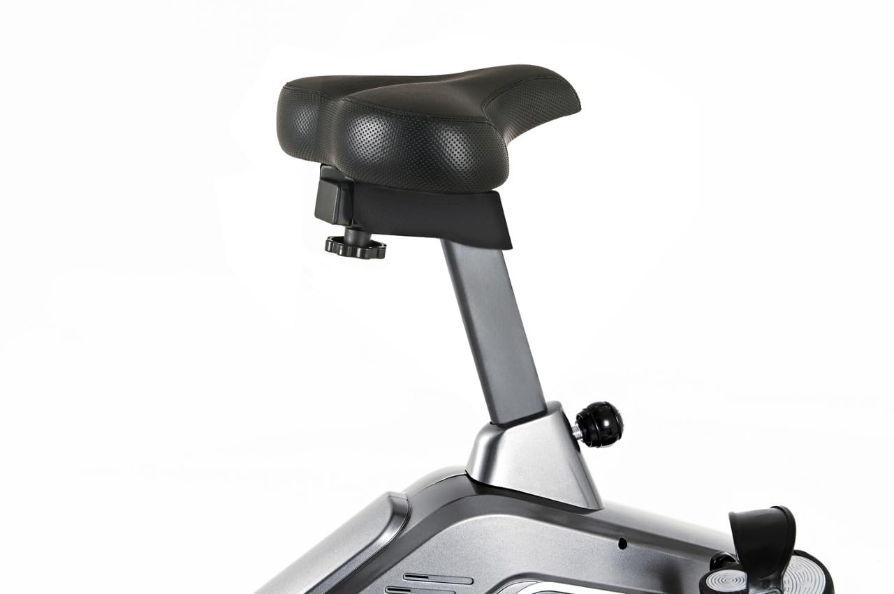 Toorx BRX-90 EVO [Cyclette Elettromagnetica 16 Livelli Volano 10kg App Ready 3.0 Bluetooth] Bike Fitness Indoor LCD Cardio Sella Manubrio Regolabili Cyclette Casa Home Gym Allenamento Cardio