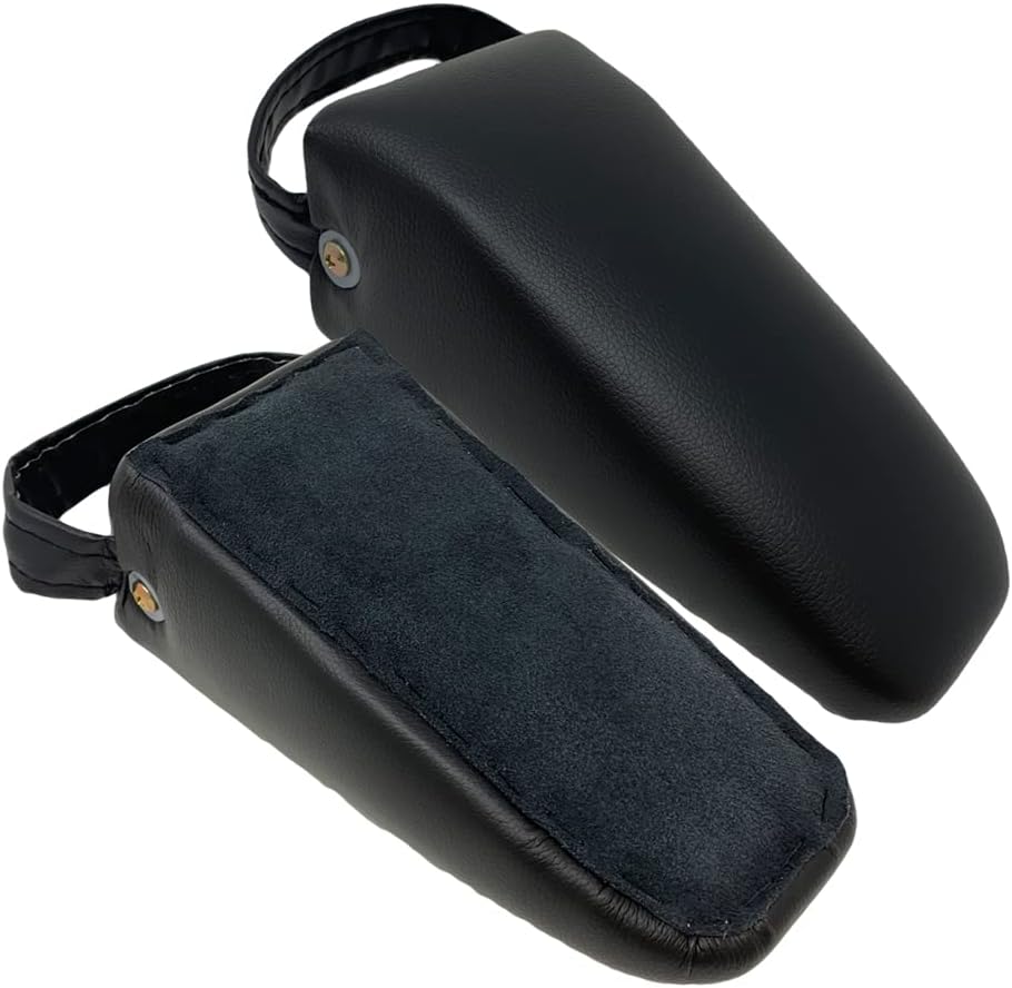 Pelvic Sacral SOT Blocks Non Slip Base 1/Pair Upholstered Black