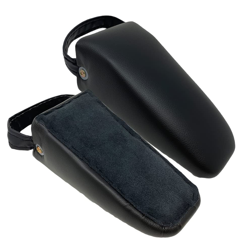 Pelvic Sacral SOT Blocks Non Slip Base 1/Pair Upholstered Black