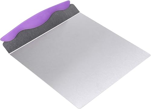 Miniatura 8 de Pala para tartas, herramienta de transferencia de pasteles, bandeja de transferencia de pizza de acero inoxidable, pala elevadora de pasteles de