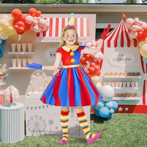 Disfraz Kitimi de payaso para niñas 130 miniatura 6