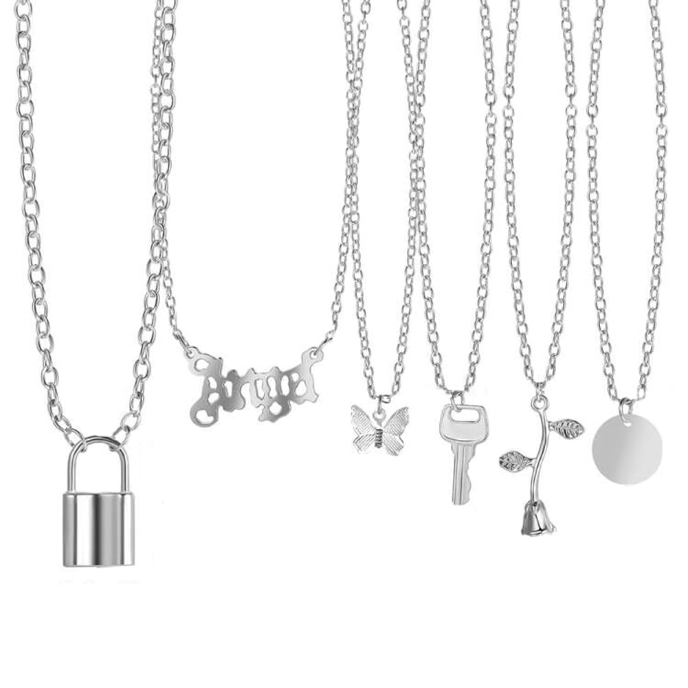 See full amazon price history chart for Shining Diva Fashion 6 Pcs Combo Latest Stylish Western Necklace Set for Women Pendant Necklace Gifts for Girls (15823np) Shining Diva Fashion 6 Pcs Combo Latest Stylish Western Necklace Set for Women Pendant Necklace Gifts for Girls (15823np) (B0D3DDS6RJ) Amazon Price History, Amazon Price Tracker