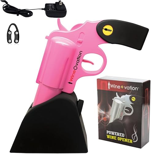 Pistola sacacorchos WineOvation WNO-01WNO-01P recargable Rosado