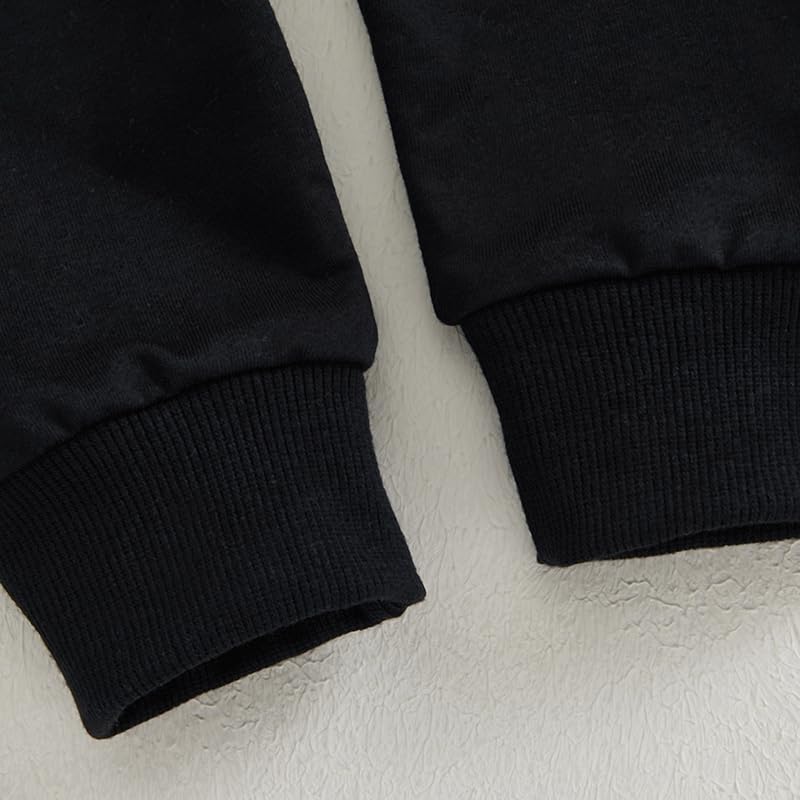 Baby Boy Fall Clothes Set Long Sleeve Letter Print Sweatshirt Pants Toddler Infant Outfits 6 12 18 24 Months 2T - Image 7