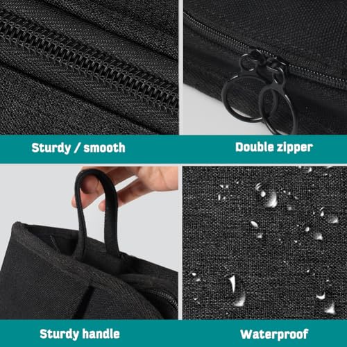 hzzycer Large Pencil Case Big Capacity Pencil Bag Portable Pencil Case for Boys Pencil Pouch with Big Compartments for School Stationery - Image 3