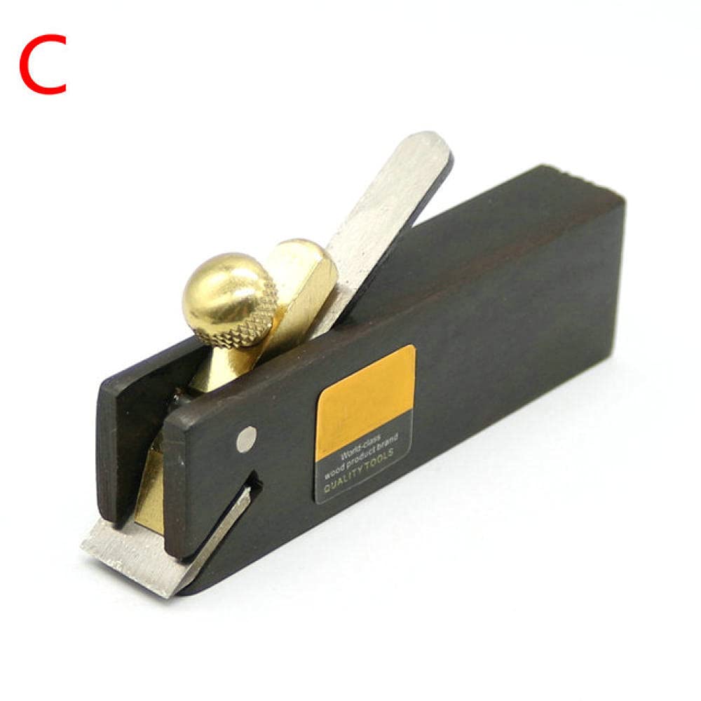 Cuchillo de carpintero， Mini cepillos de mano for bricolaje, carpintería, carpintería, carpintería de ébano, herramientas de carpintería, juego de 5 piezas o 1 cepillo de mano(Style C)