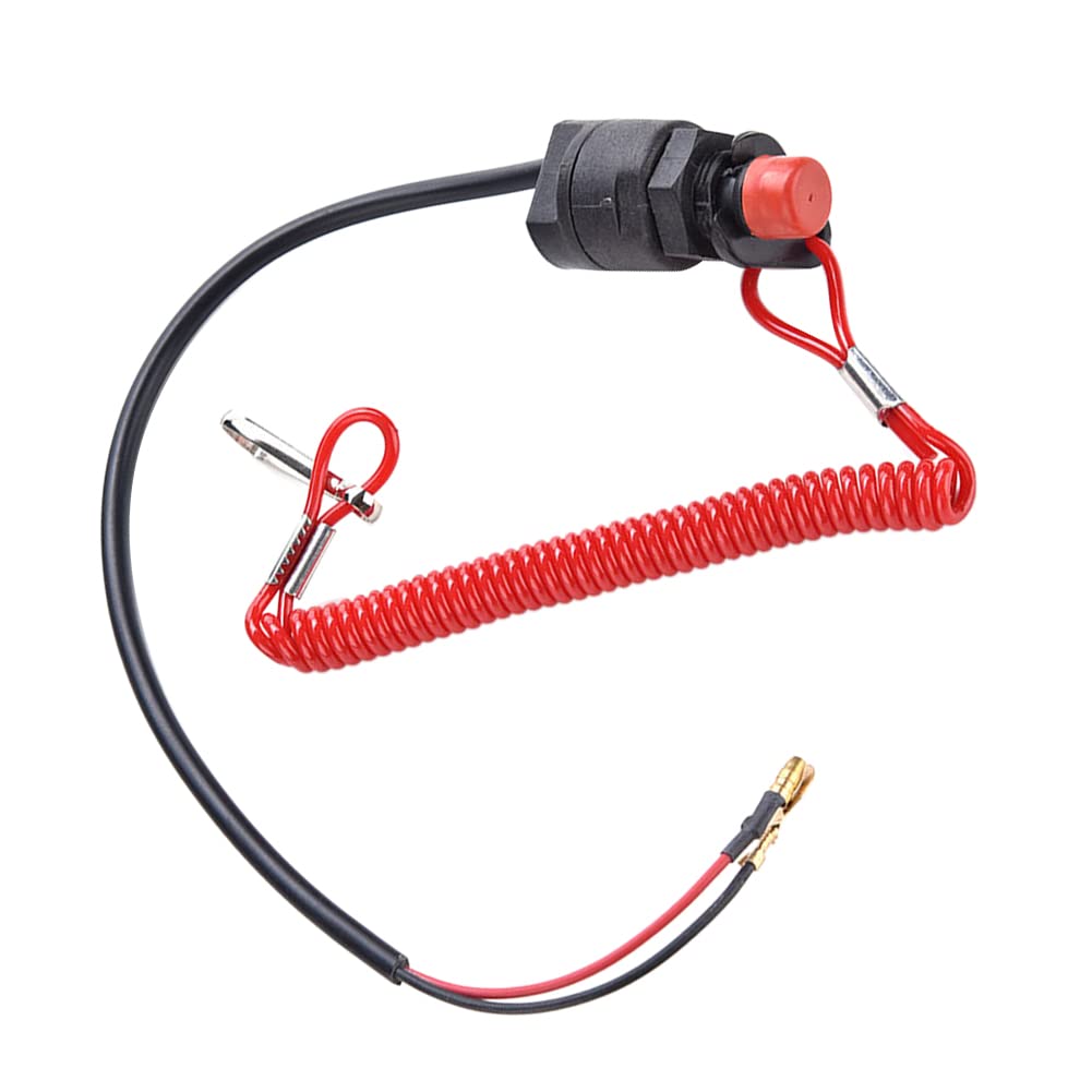 Interruttore Di Sicurezza Motore Fuoribordo Con Cordino - Kill Switch Emergenza Per Barche - Compatibile Mercruiser - Foto 9