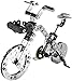 YUKM Rompecabezas 3D 191 Piezas de Rompecabezas de Metal DIY Modelo, Montaje de un Kit de Bicicleta 3D Puzzle para Adultos Juguete para niños Amigos