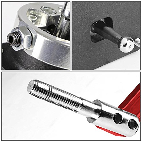 Compatible With Ford Mustang/Thunderbird T5/T45 Racing Short Throw Quick Shifter (Red) #TOP3