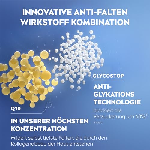 NIVEA Anti-Age Serum, Anti-Falten Serum mit Q10 mildert Falten und beugt ihrer Neuentstehung vor, straffendes Gesichtsserum mit Glycostop, Q10 Anti-Falten Experte Dual Action Serum (30 ml) 3