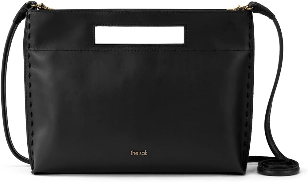 The Sak Linden Convertible Crossbody Bag in Crochet, Adjustable Multi Use Strap