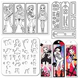 Mode d'emploi:Utilisez d'abord les formes correspondantes pour teindre autour du motif, et enlevez le sceau transparent, collez-le sur un bloc acrylique (non inclus), appliquer uniformément l'encre (non incluse), positionnez-le sur la surface, et ensuite gaufrer le motif à plusieurs reprises. Lors de l'utilisation d'un modèle de dessin PET, tu dois réparer les quatre coins, et ensuite dessiner la couleur sur le bloc vide. Finalement, vous pouvez nettoyer le modèle pour la prochaine utilisation.