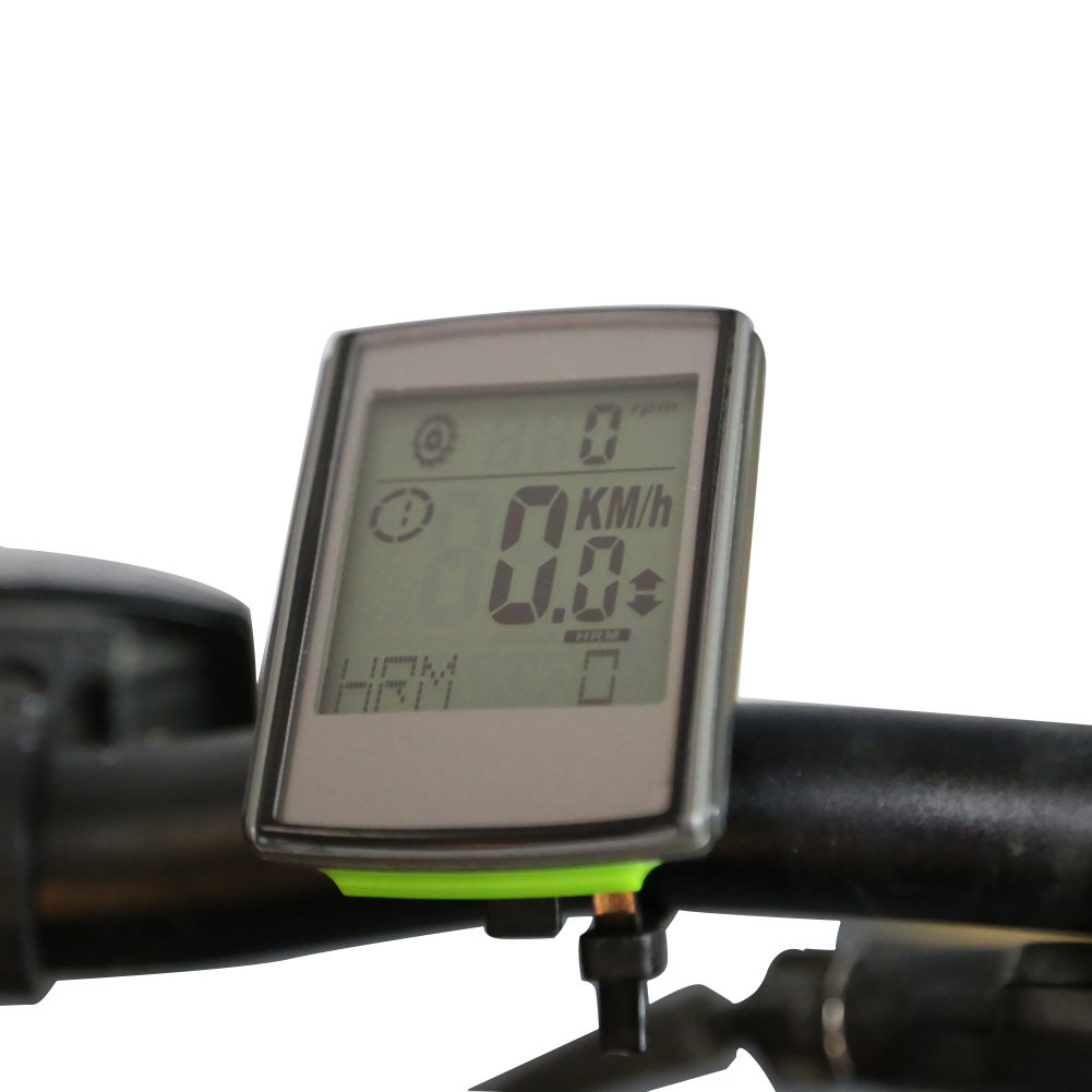 Computer da Bici GPS Wireless, Tachimetro e Contachilometri da Ciclismo Impermeabile con Retroilluminazione Automatica, per Bici da Montagna, Monitoraggio Velocità