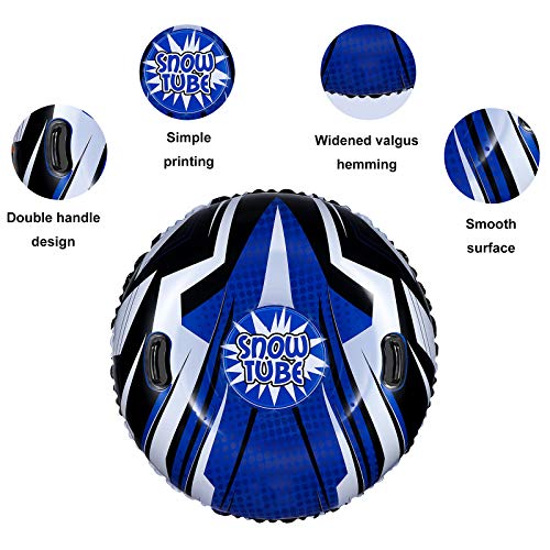 image for ASOT Snow Tubes for Sledding, Heavy Duty 47