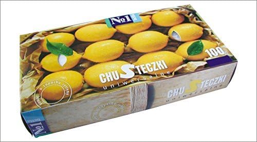 Bella India No1 Universal Paper Tissues - 100 Pieces (Lemon)