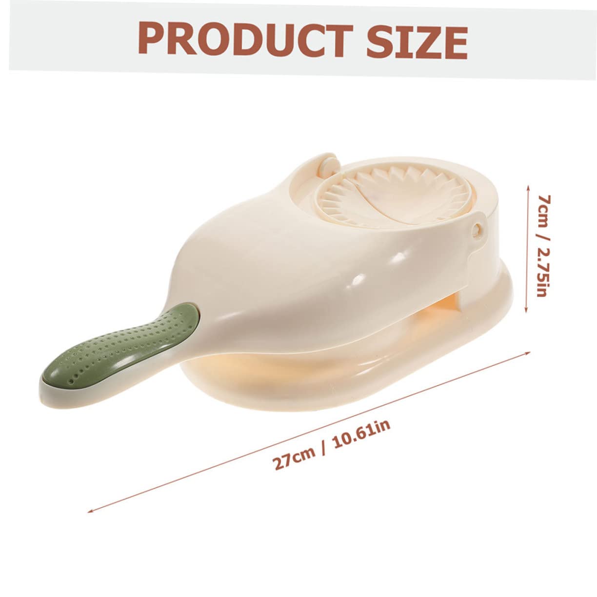 VINTORKY Manual Dough Maker Portable Dumpling Maker Machine Small Dumpling Pressers Kitchen Gadget
