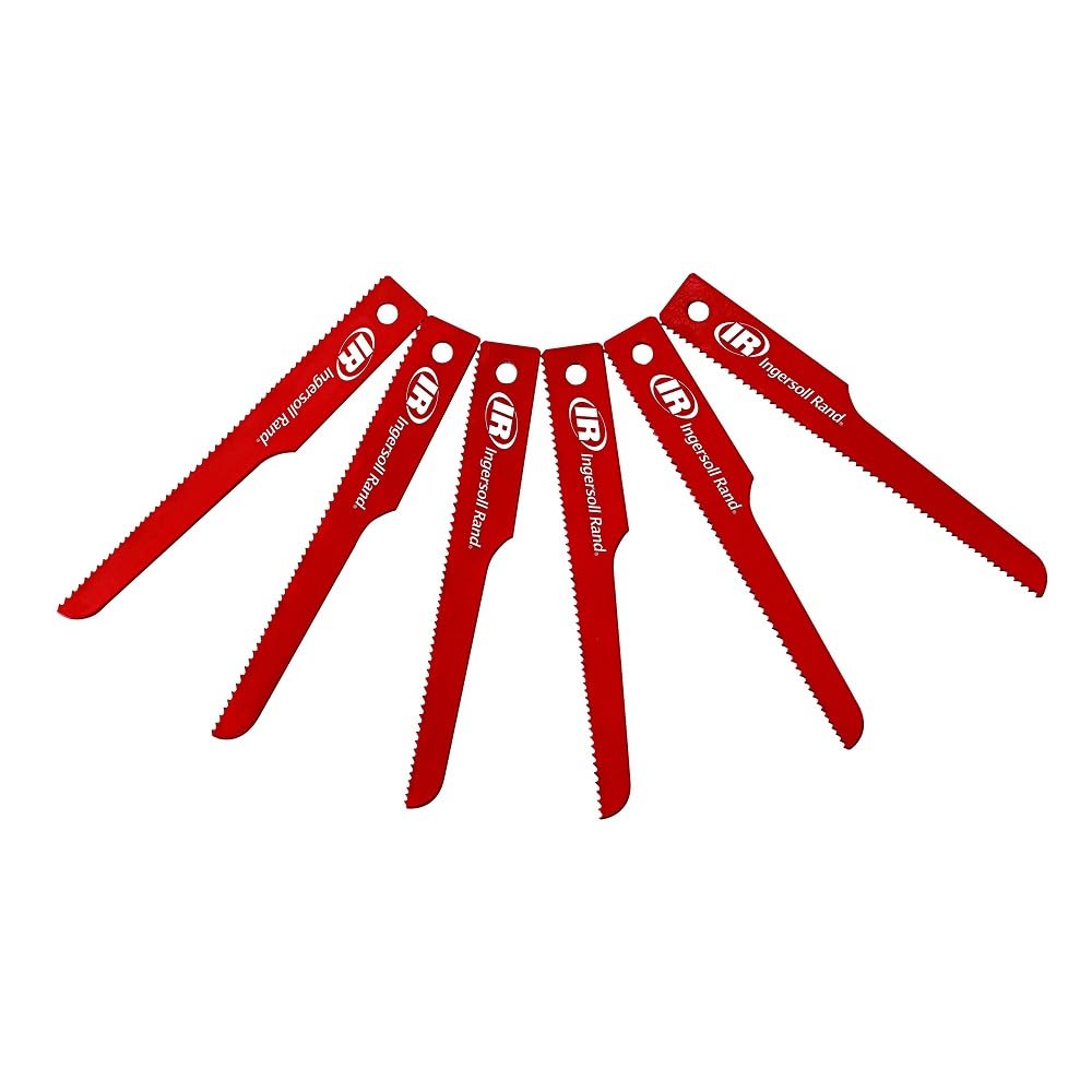 Ingersoll RandP4EV-6 Air Reciprocating Saw Blades for all standard shank air reciprocating saws