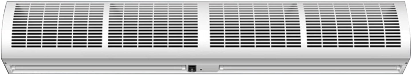 Air Curtain The is White and Silent, The Exhaust Fan at The Door of The, 60cm, 90cm, 100cm, 120cm Large-Scale Shops (Size : 100cm) ()