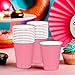 Vibrant New Pink Paper Cups (Pack of 20) - 9 oz. - Perfect for Parties, Gatherings, Picnics & Home Use