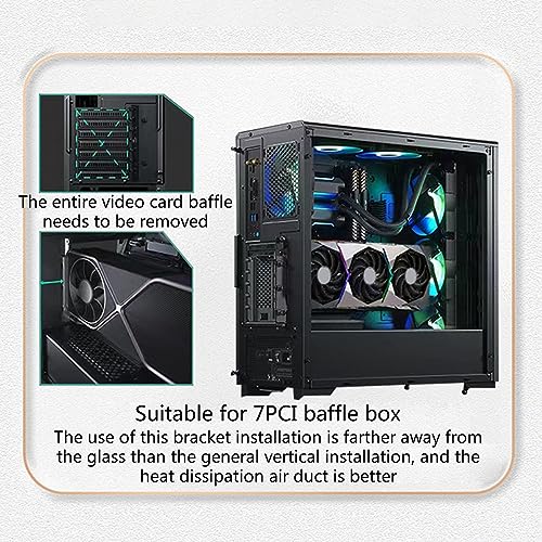 Soporte vertical para GPU PCIE x16 metal colorless miniatura 7
