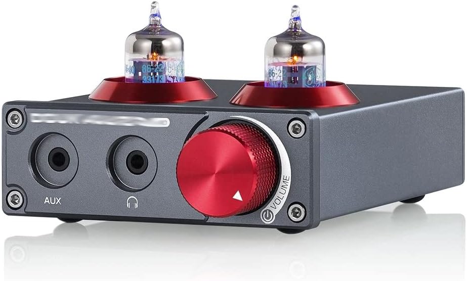 Mini Vacuum Tube Phono Preamp for Turntables Phone/PC/MP3/TV Home Stereo Audio Preamp Headphone Amplifier