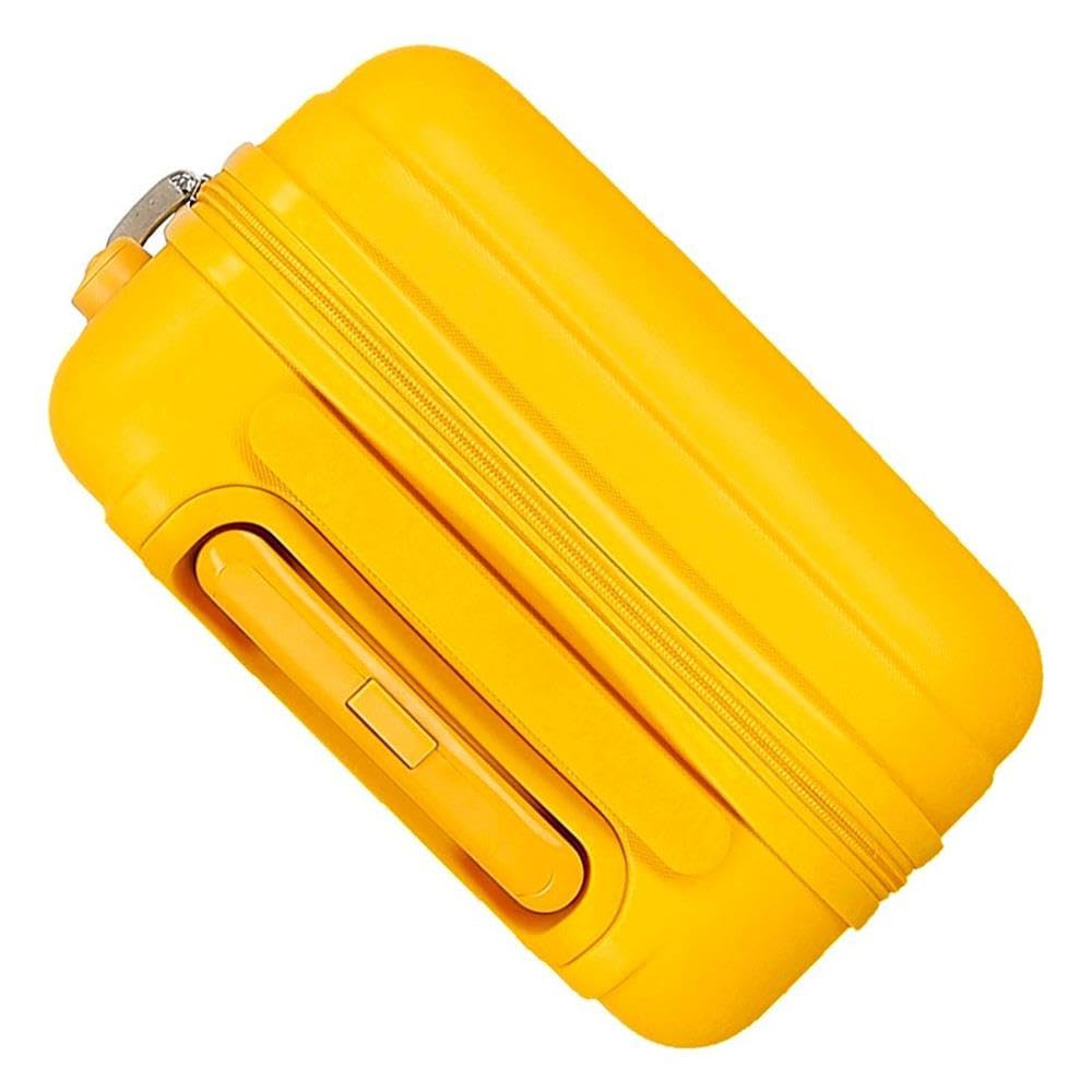 Joumma Disney Król Leon Explorer walizka kabinowa żółta 38 x 55 x 20 cm sztywna 2 kg zamek szyfrowy z boku ABS 2 kg 34 L bagaż podręczny, Żółty, Talla única, walizka kabinowa