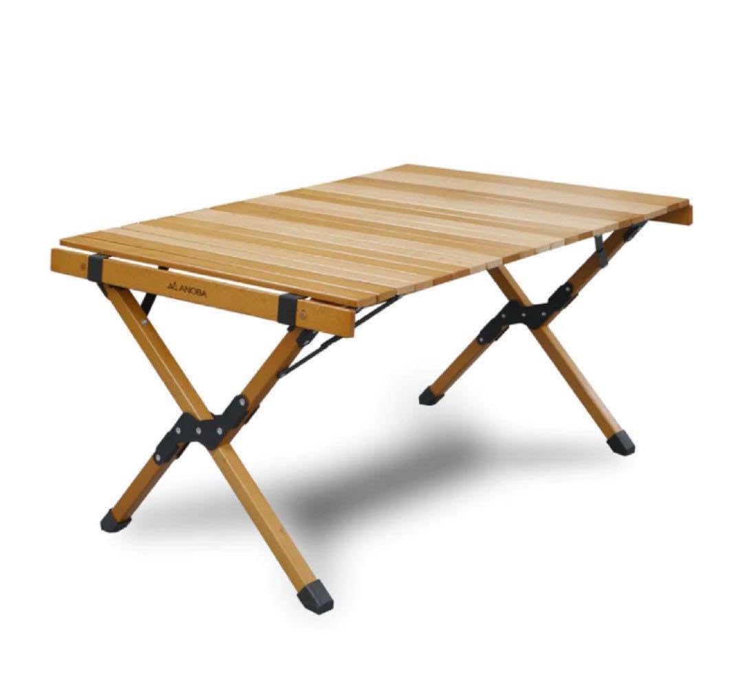 Amazon.co.jp: アノバ ANOBA ウッドロールトップテーブル AN005 管理