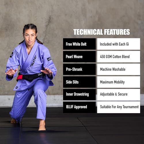 Elite Sports Ultra-Light Women'S Bjj Gi thumb #5