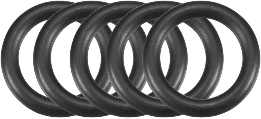 Uxcell Nitrile Rubber O-Rings 22mm OD 16mm ID 3mm Width - Pack Of 10 Sealing Gaskets For Plumbing & Mechanical