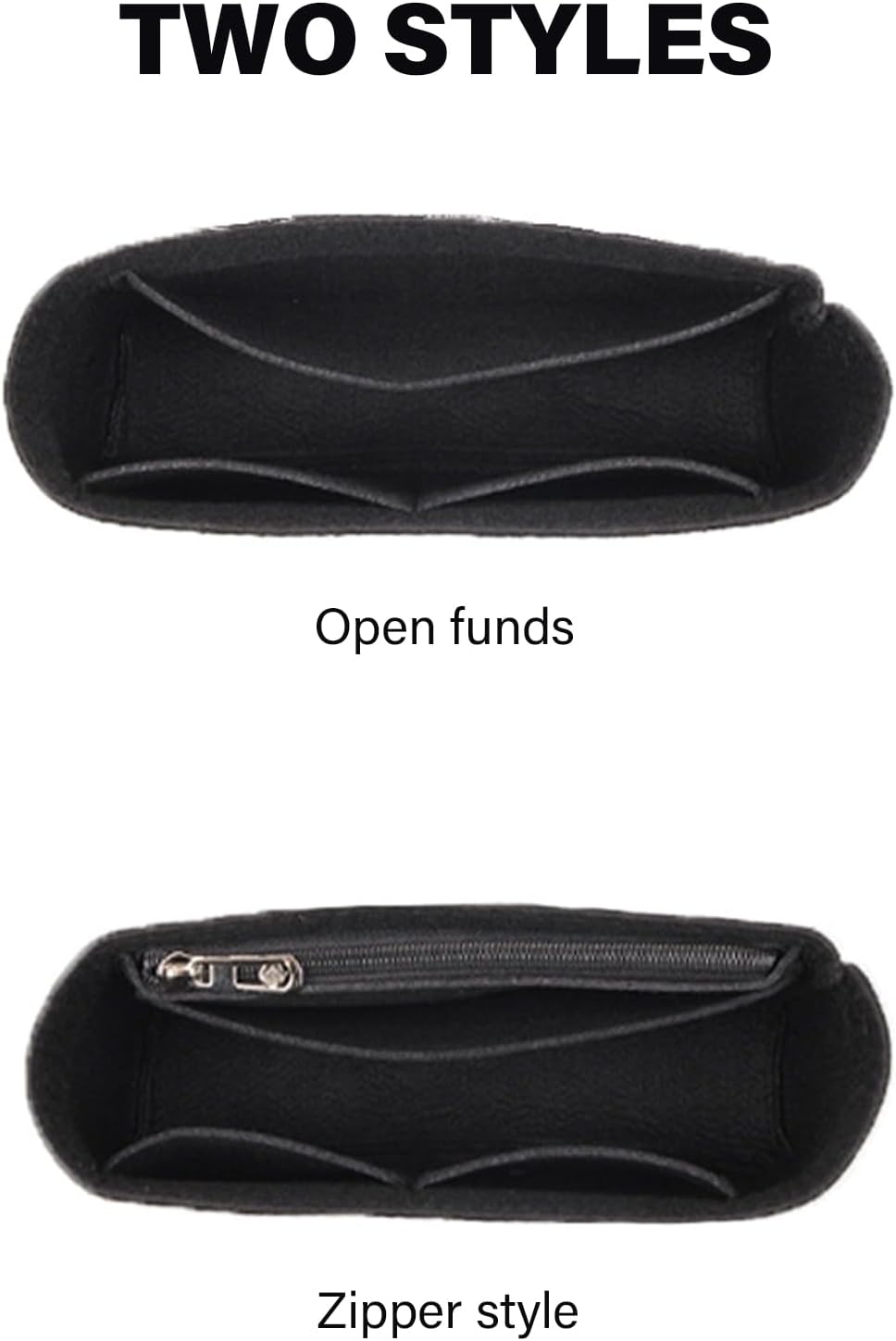 Felt Fabric Purse Organized Insert with Multi Pockets for Shoulder Bag Handbags Practical Bag Liner Fashionable Insert