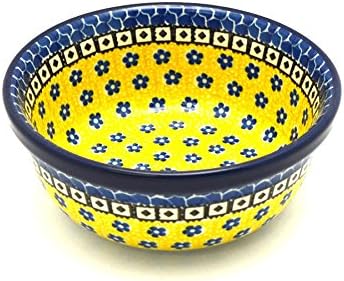 Polish Pottery Bowl - Salad - Sunburst