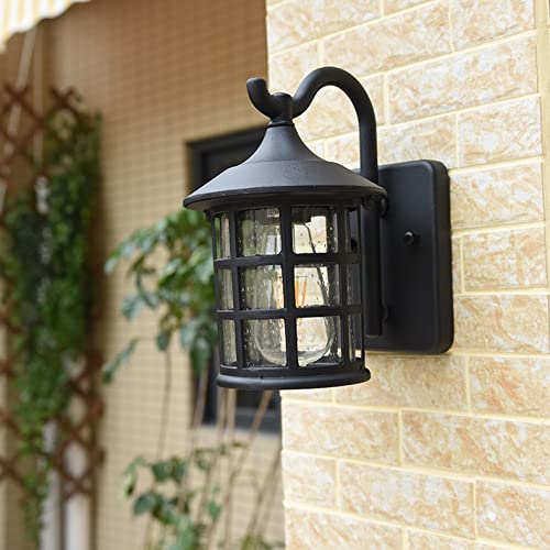 Applique murale extérieure moderne étanche avec lanterne rétro de jardin - 7