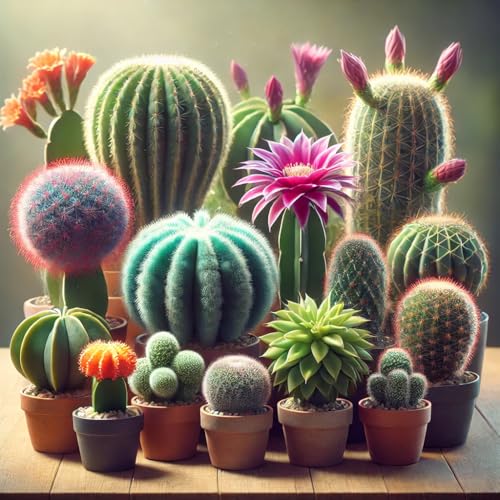 Seeds Cactus Variety Mix Succulents for Planting Indoor & Outdoor Growing