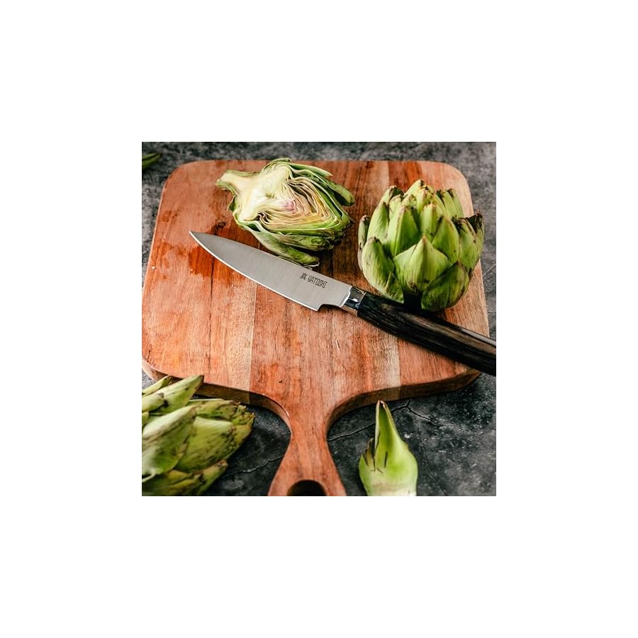 Yatoshi-9-Piece-Block-Set-Pro-Kitchen-Knife-Set-Ultra-Sharp-High-Carbon-Steel-with-Ergonomic-Handle Yatoshi 9 Piece Block Set - Pro Kitchen Knife Set Ultra Sharp High Carbon Steel with Ergonomic Handle