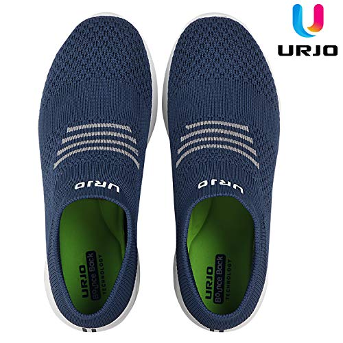 Image of URJO Cotton Women's Lightweight Sports Shoes | Ultra-Flexible Breathable & Perfect for Running, Walking & Gym Shoes Women
