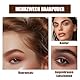 Ansatzpuder Braun, Haar Concealer zur Haarverdichtung Frauen Männer, Wasserfest & Schweißfest Haaransatz Puder Ausbessern & Haarausfall Abdecken, Langlebig Hairline Powder, Natürlich Finish Haarpuder