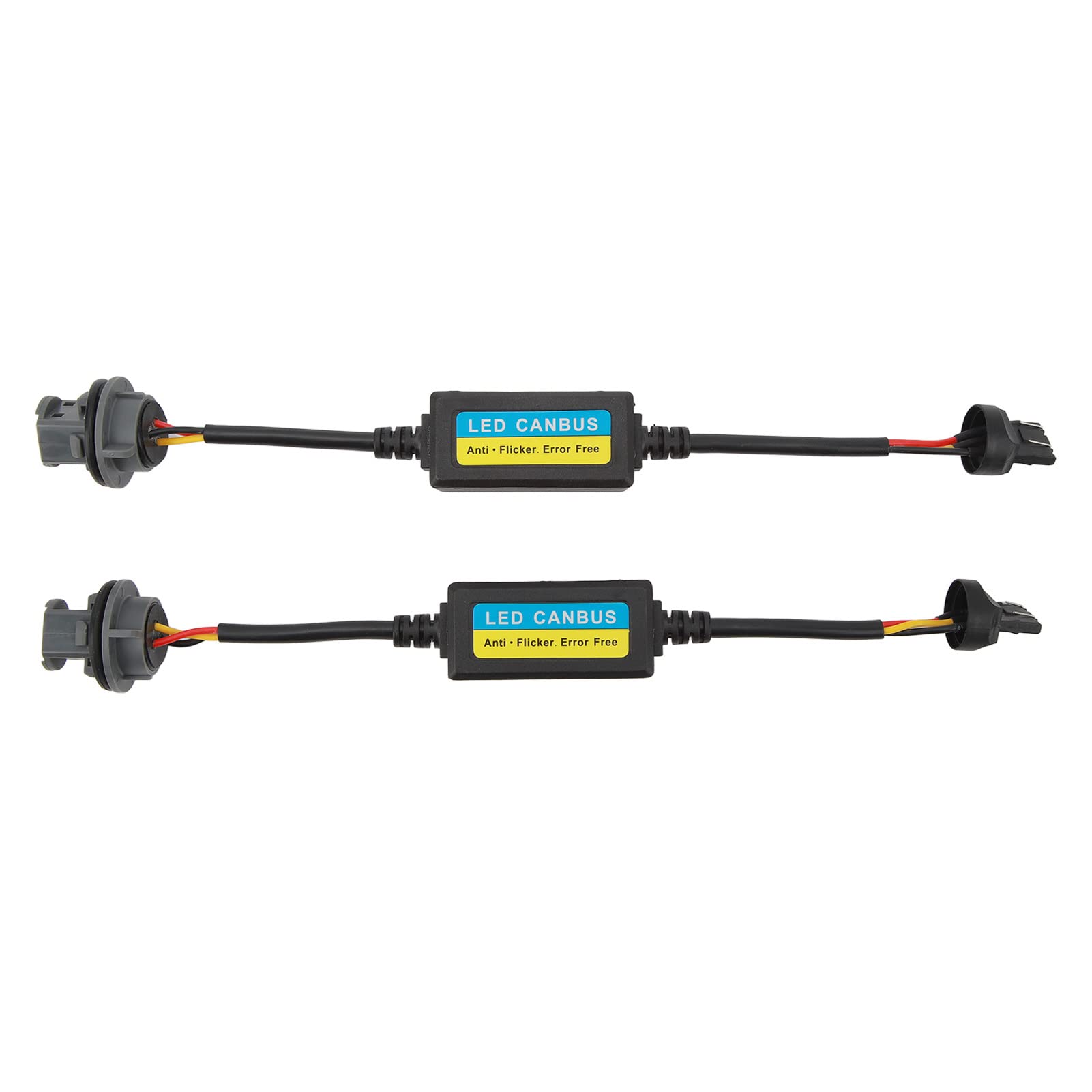 Decodificatore Luce Anti-sfarfallio, Durevole 12V Bassa Resistenza Induttiva Decodificatore Luce Freno Ad Alta Precisione per Luce Spina 7443 T20